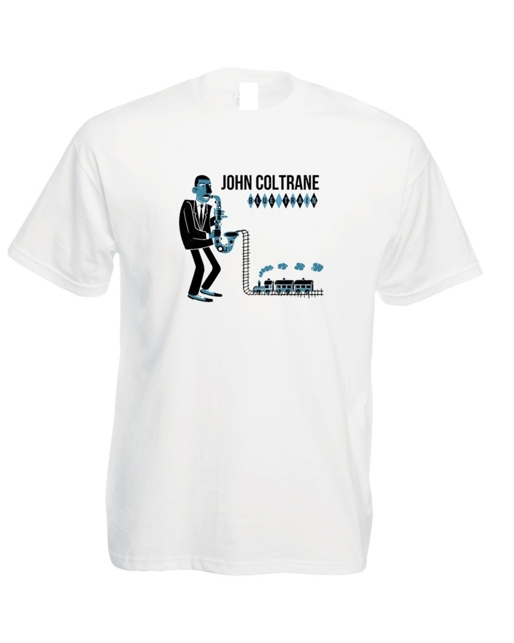 John Coltrane T Shirt Jazz Hard Bop Saxophone Blue Note Atlantic